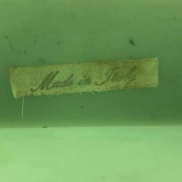 Chanel Bag Handbag Rubber Chanel Logo Clear Green Authentic - Picture 12 of 12